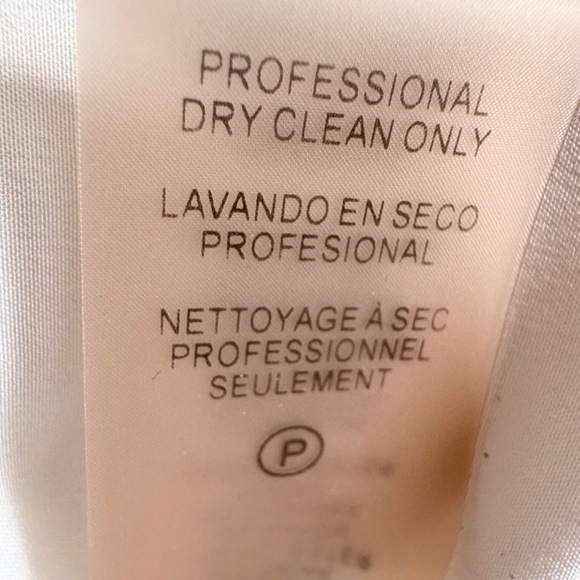 VTG Tommy Hilfiger Navy Striped Blazer w/ Elbow Patches Womens 10 - Picture 14 of 14